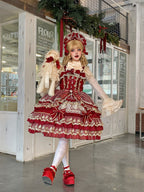 Gem Crown - Sweet Lolita Tiered JSK Dress Suit and BNT - image 4