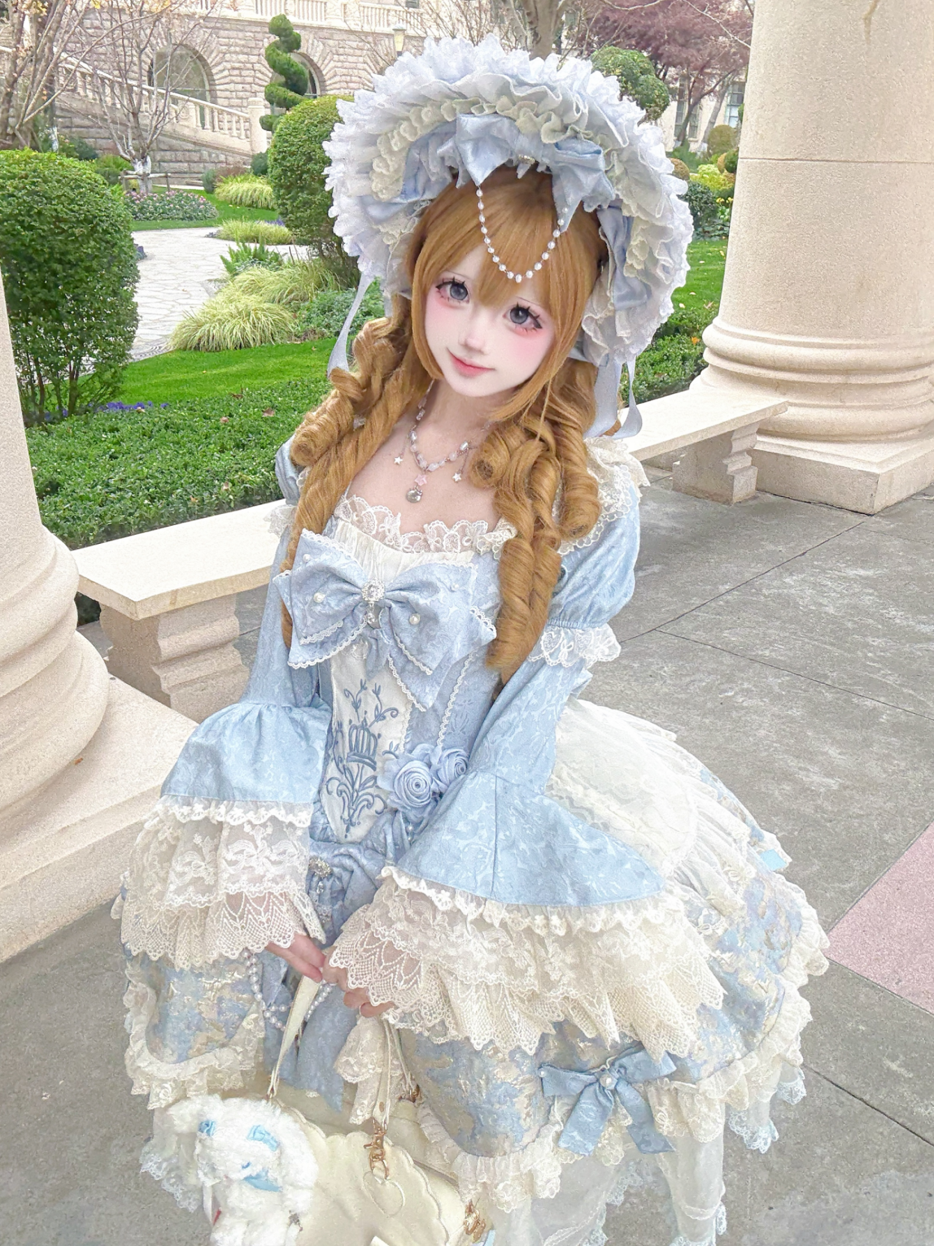 Cloris's Kiss - Sweet Lolita OP Dress and Accessories - image 6