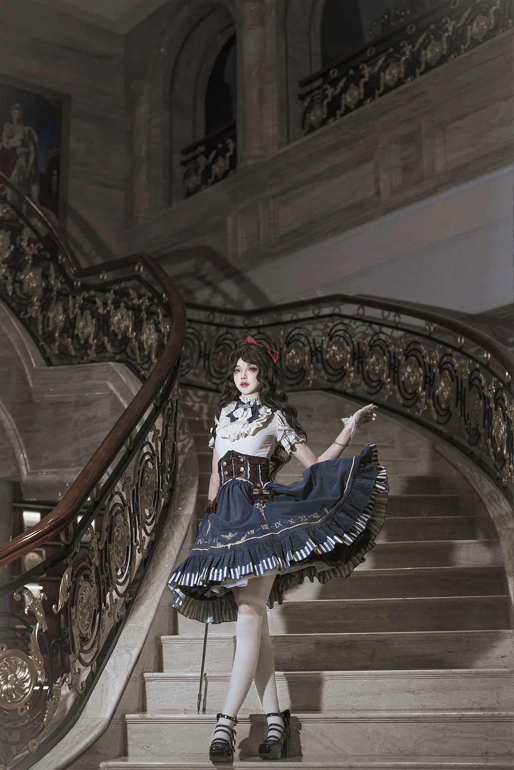 Gilded Pointer - Elegant Classic Lolita Skirt Suit - image 9