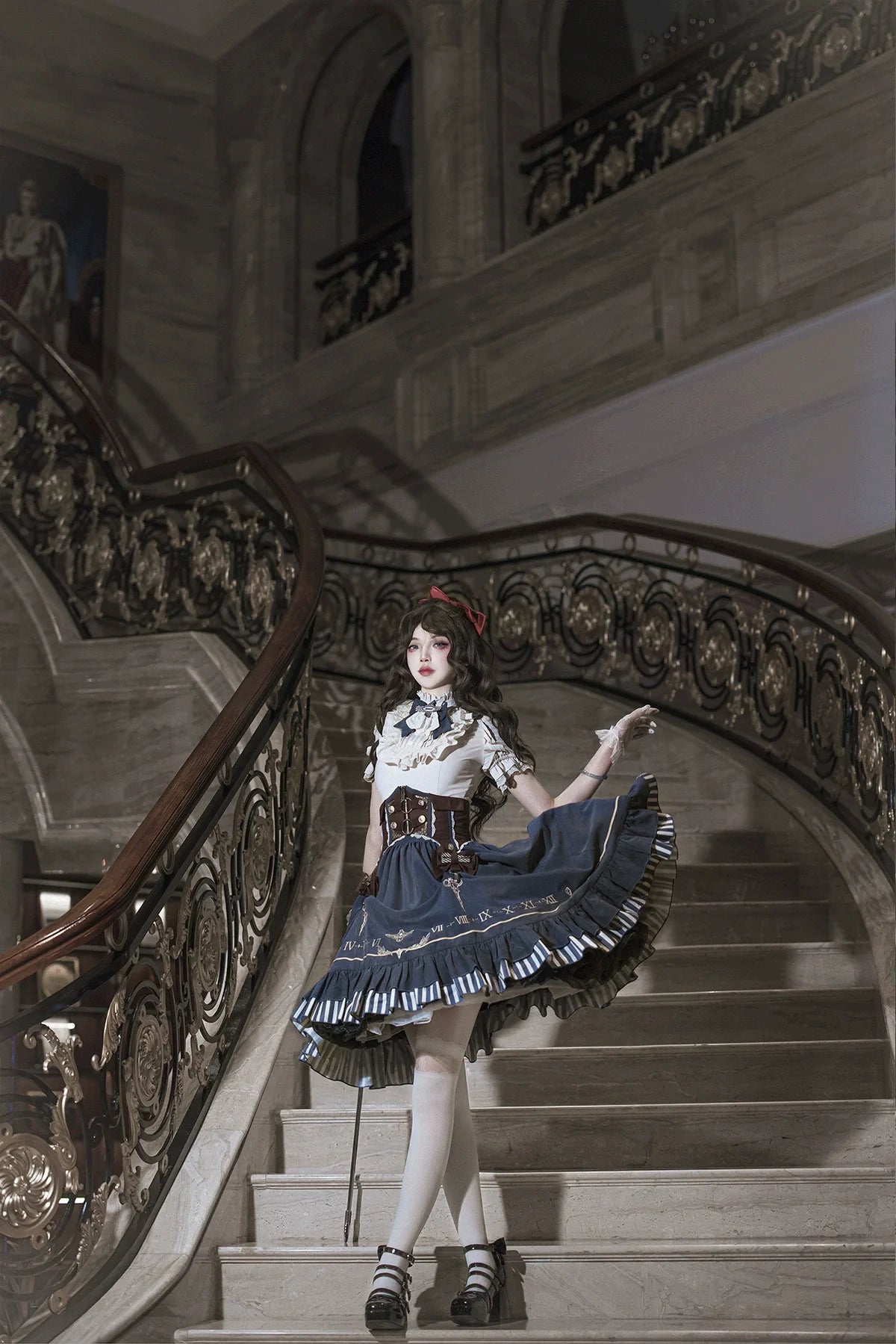 Gilded Pointer - Elegant Classic Lolita Skirt Suit - image 9