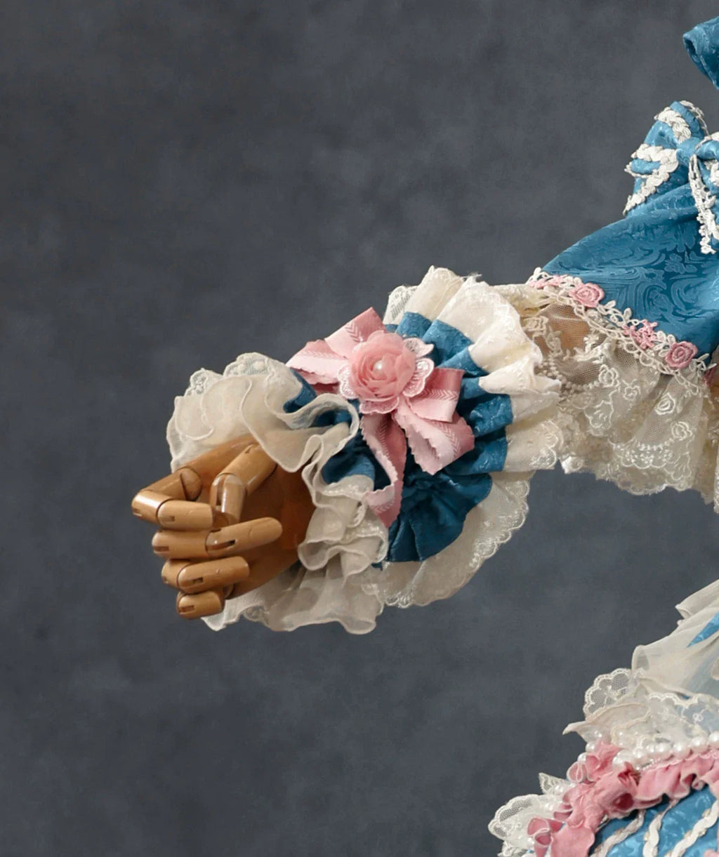 Antique Cake - Vintage Lolita Accessories, Flower Accent - image 2