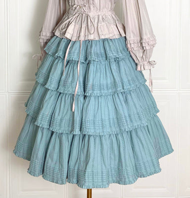 Heidi Cotton Lolita Tiered SK Skirt - image 13