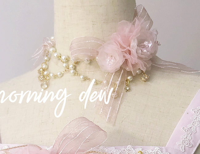 Flower Wedding Lolita Accessories Headdress Set - image 31