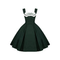 Abyss Clinic - Gothic Lolita Green Dress Set, Embroidery Accent - image 38