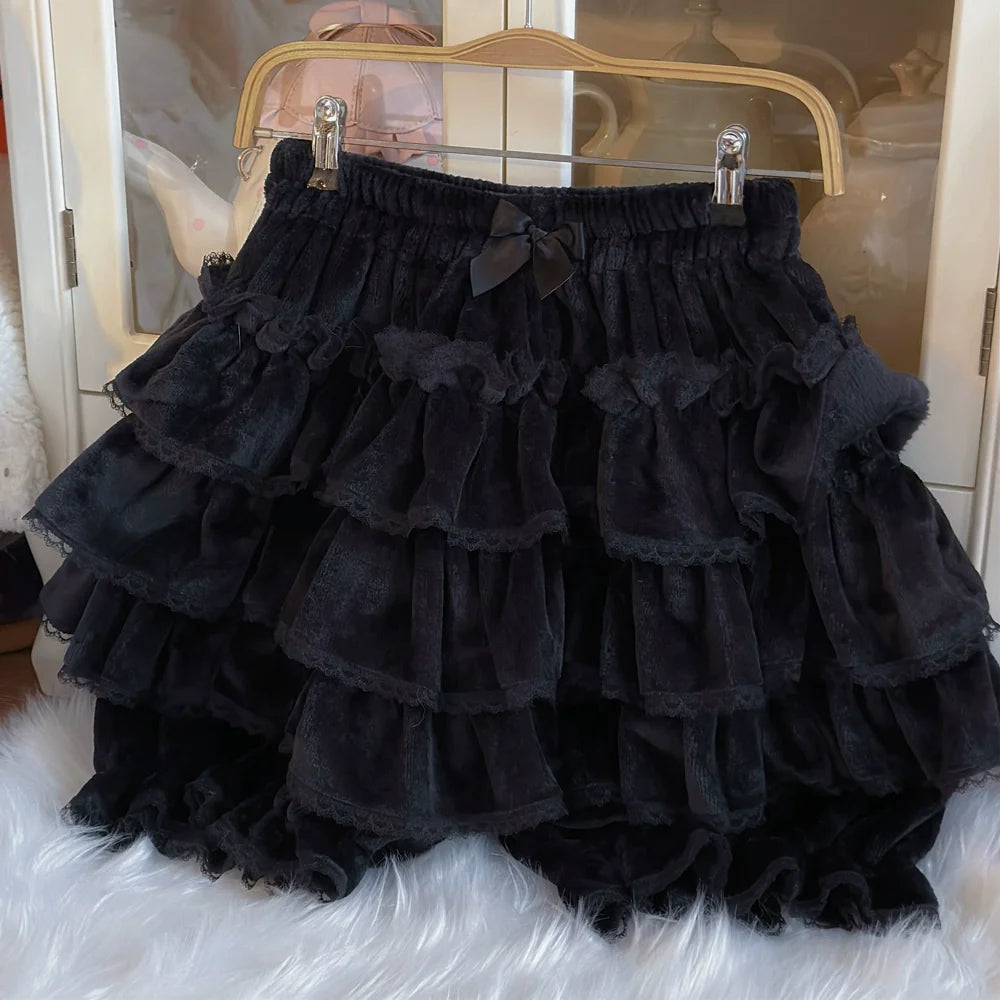 Winter Lolita Bloomer Sweet Cake Leggings - image 3