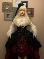 Eternal Taboo - Gothic Lolita Dress with Princess Sleeve Shirt - image 4