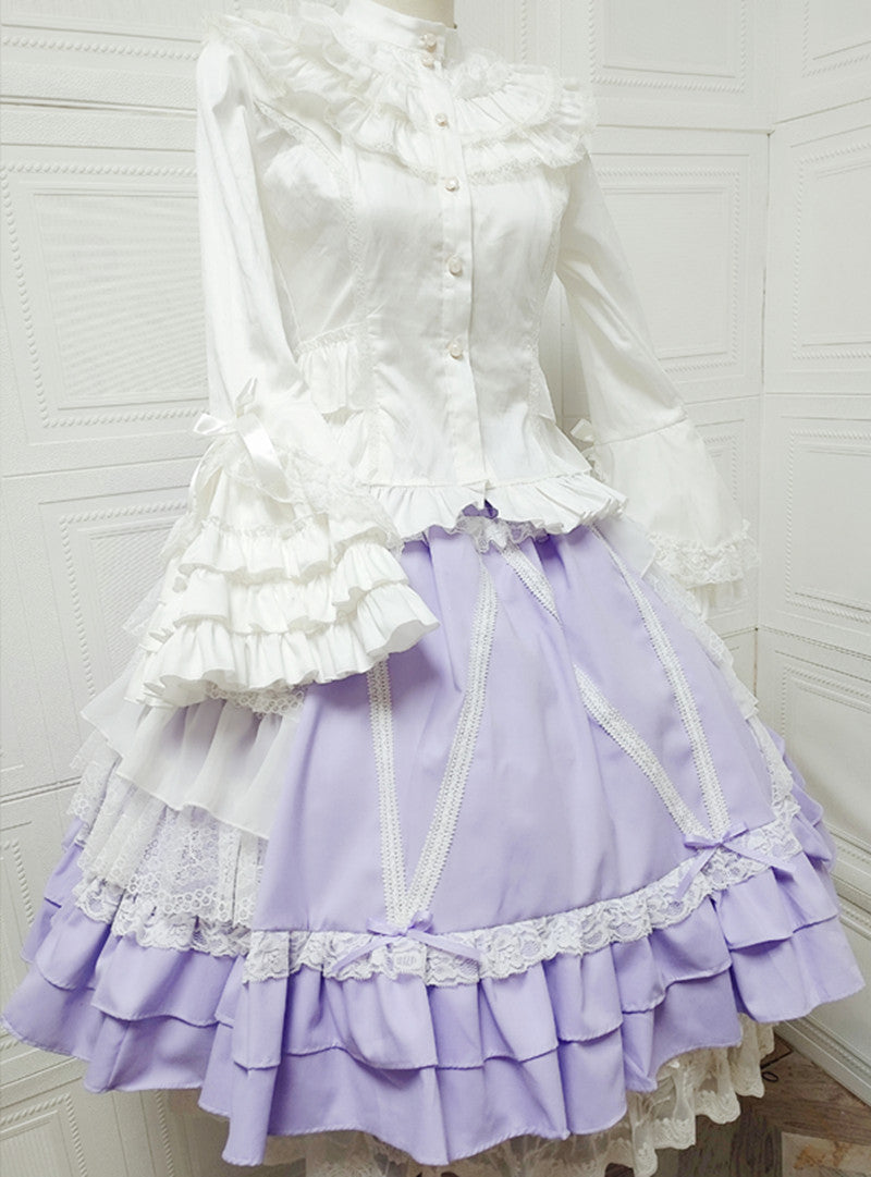 No.165 Classic Lolita Blouse and Skirt Set - image 7