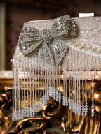 Slavic Heiress - Rhinestone Bow Lolita Handbag - image 3