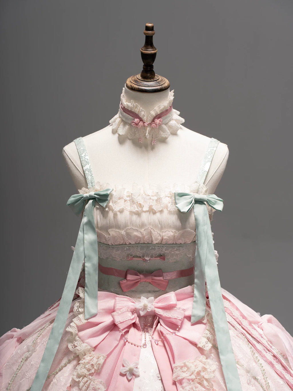 Hibiscus Huadan Pink Short JSK Dress Series and Accessories - image 7