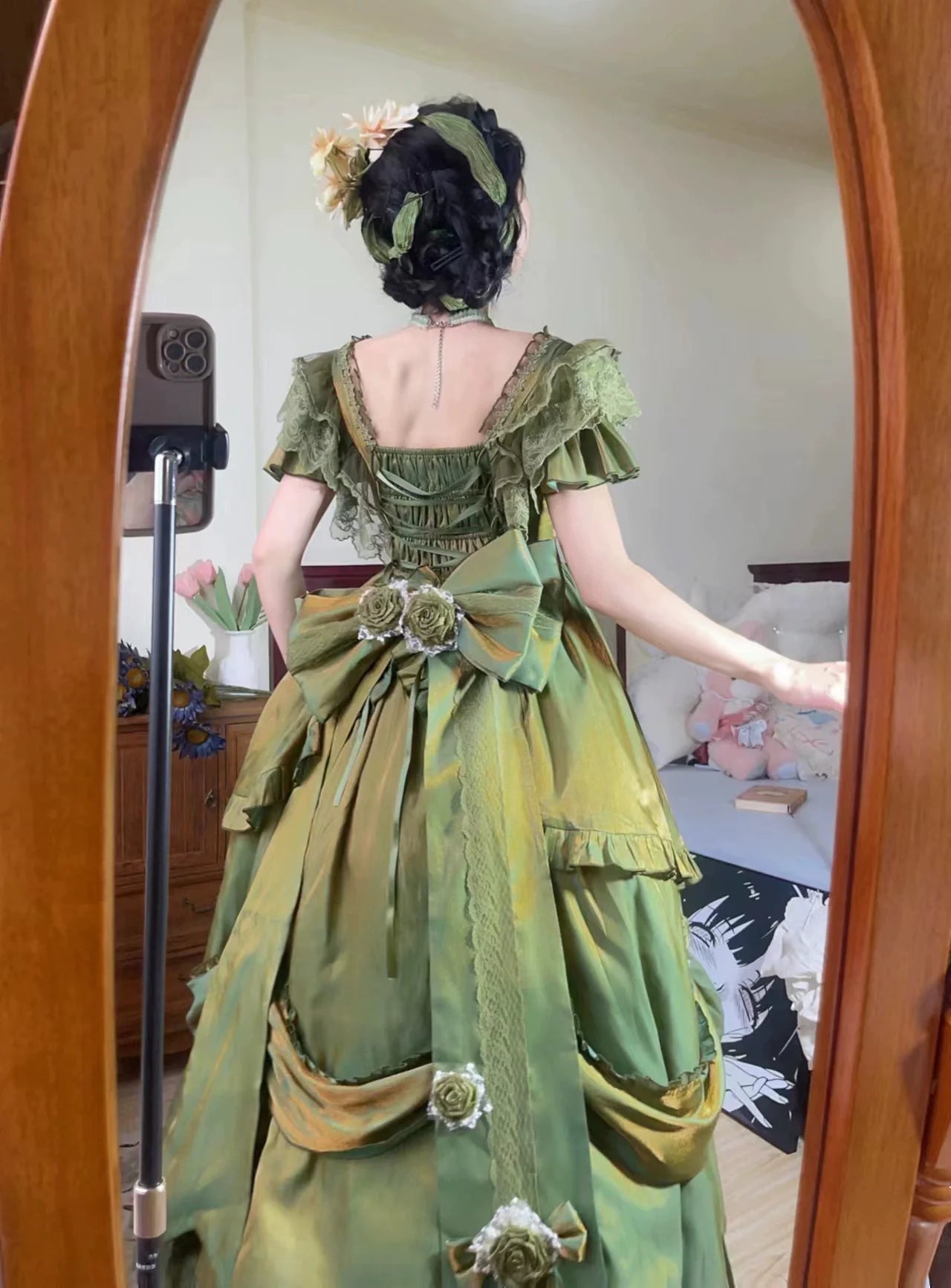 Tana Manor - Classic Lolita Accessories Sleeves Trailing Shawls - image 4