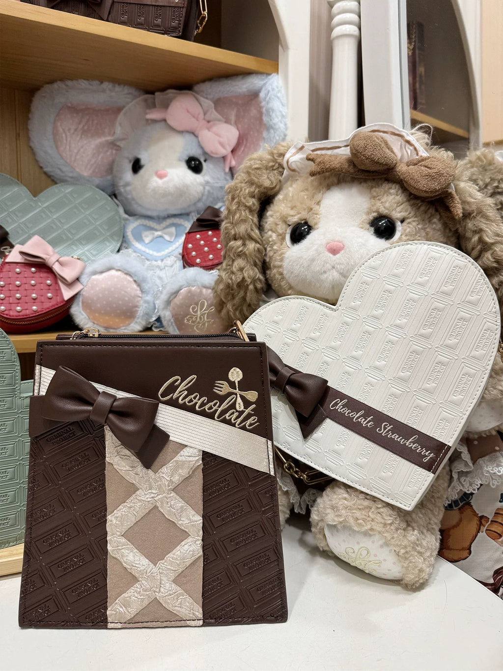 Sweet Lolita Heart-shaped Bag, Chocolate Inspired - image 15