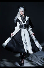 Dragon Scale - Gothic Lolita JSK Dress Goth Coat - image 13