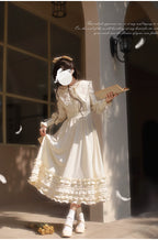 Wind Kiss Tulip - Classic Lolita OP Elegant Lolita Cardigan and Accessories - image 5