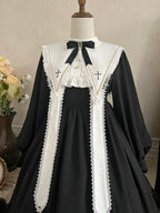 Black Nun - Gothic Lolita OP Dress - image 21