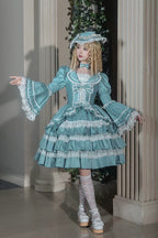 Eternal France Doll - Classic Lolita Doll-like OP Dress and Accessories - image 20