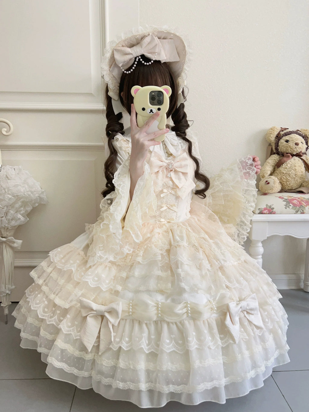 Dream Prelude Princess Lolita JSK Dress Suit and Accessories - image 29
