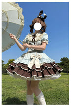 Creamy Bud - Old School Lolita OP Dress, Bunny Ear Heart Accent - image 12