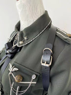 Evil Python 2.0 - Military Lolita Gothic OP Dress - image 20