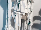 Echo of Deep Sea - Satin Ouji Lolita Trailing Blouse, Solid or Blood Stain Style - image 21