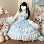 Love and Heart Palpitations Wedding Lolita JSK Dress Suit - image 6