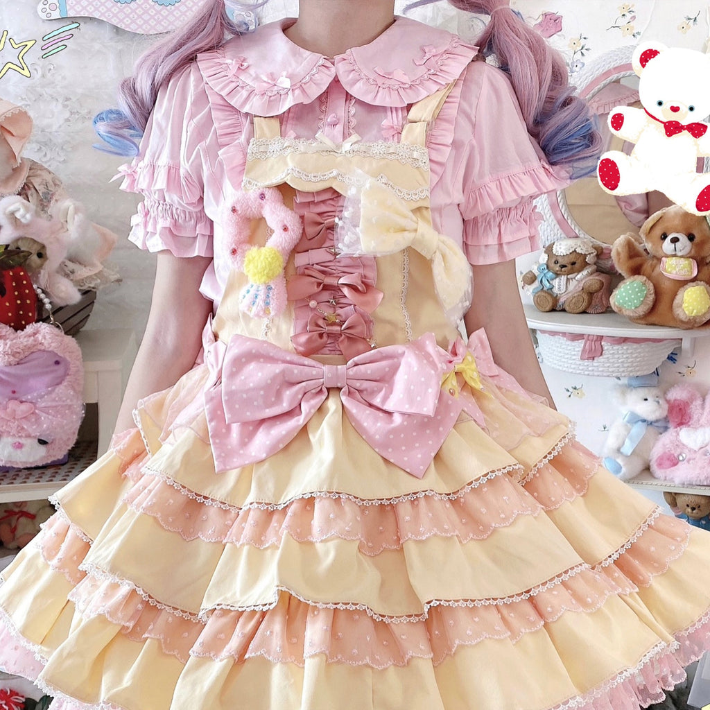 Creamy Condensed Milk - Kawaii Lolita Short-Sleeve Shirt - image 28