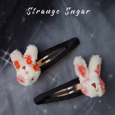 Strange Sugar Gothic Skull Bat Hairclip Collection - image 9