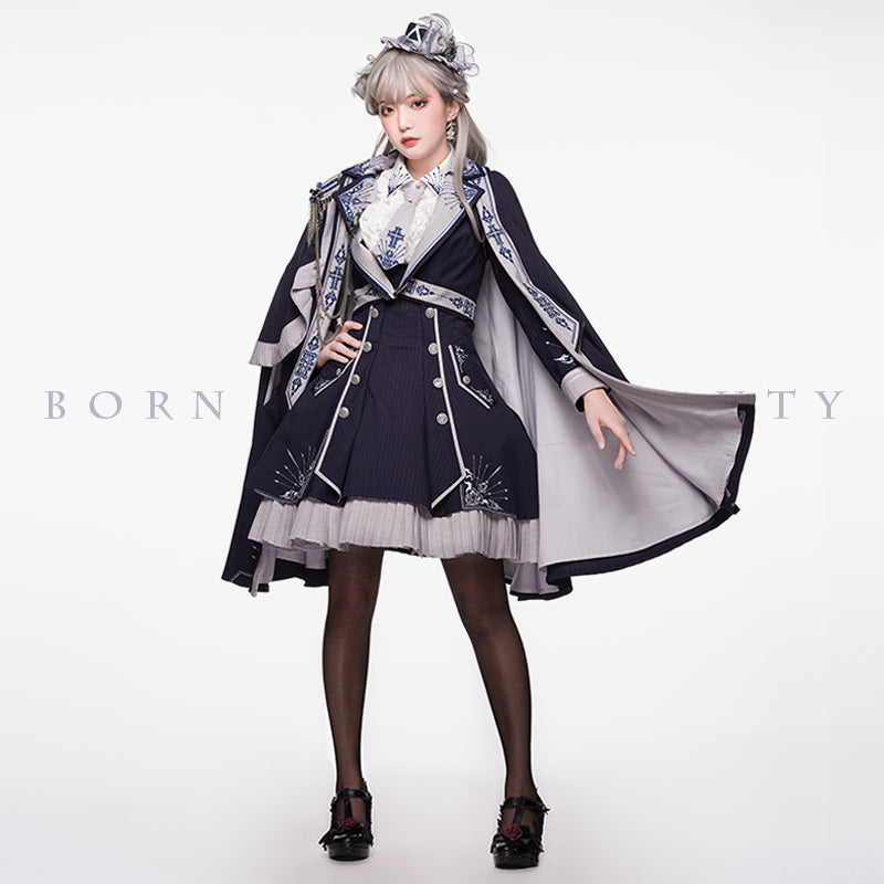 Youpairui - Sheffield - British Style Lolita JSK Set - image 1
