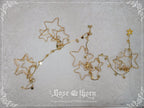Polar Night Sky - Halloween Gorgeous Gilding Lolita Witch Hat - image 14
