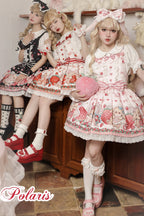 Rabbit Berry Gift Box - Sweet Lolita Salopette and Dress Set - image 6