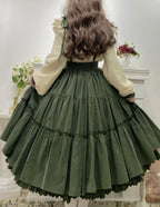 Sunflower Appointment - Oriental Classic Lolita Skirt and Blouse - image 16
