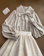 Mayer's Whisper - Vintage Lolita Large Sleeve Blouse - image 23