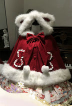 Sweet Lolita Cape, Bunny Ear Hood & Bows - image 1