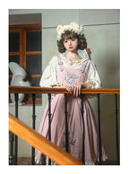 Flying Bird - Plus Size Elegant Lolita JSK Dress With Bird Embroidery - image 14