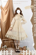 The Spring - Cotton Lolita OP Dress with Long Sleeve - image 20