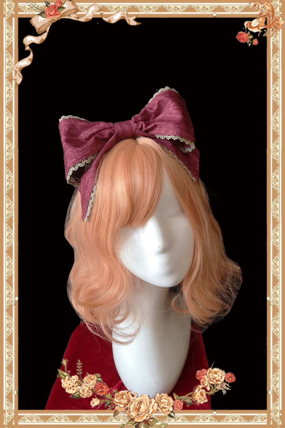 Sweet Lolita Accessories Bonnet KC Socks Beret - image 54