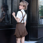 Ouji Lolita Brown Short Set - image 13