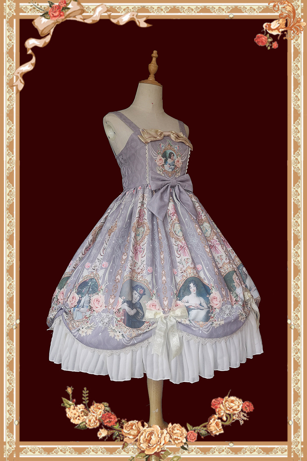 Portrait of a Little Lady - Classic Lolita JSK Dress - image 8