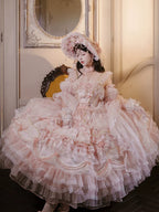 Runaway Princess Pink Wedding Lolita Dress, Plus Size Friendly - image 3