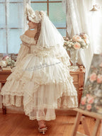 Elegant Lolita OP Dress Sunrise Elf Long Dress - image 15