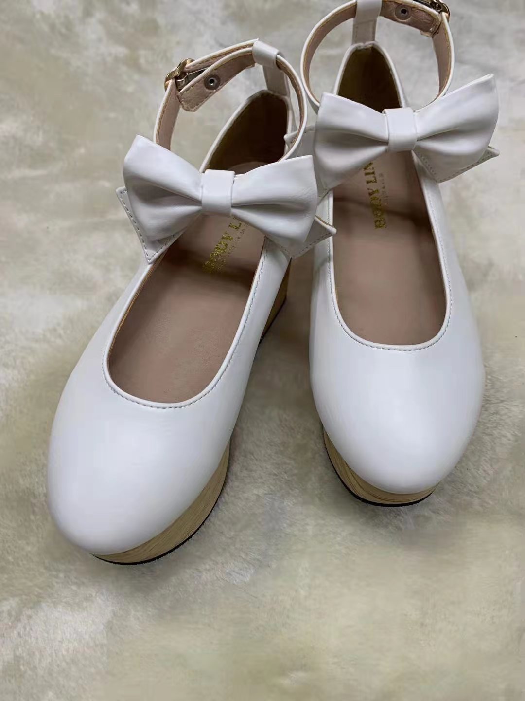 Wa Lolita Wooden Platform Shoes - image 4