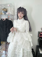 Sweet Lolita Blouse Princess Sleeve Shirt Inner Wear - image 13