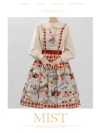 Sweet Lolita Blouse Doll Collar Shirt with Bubble Sleeves - image 13