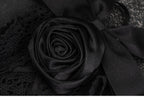 Gothic Handmade Black Rose Hairband - image 9