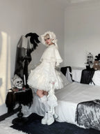Bunny Fantasy Gothic Lolita JSK Dress and Princess Sleeve Shirt - image 5