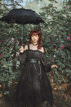 The Girl Assassin - Halloween Gothic Lolita Irregularly Hemline Dress - image 23