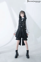 Desperate Bunny - Ouji Lolita Vest Shorts Set - image 25