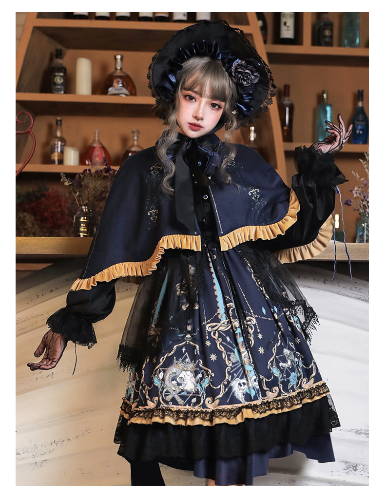 God Redemption - Retro Gothic OP, Printed Dress and Accessories - image 2
