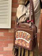 Kawaii Lolita Checkered Itabag Multicolors - image 1