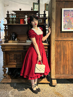 Long Version Elegant and Vintage Lolita OP and Accessories - image 16