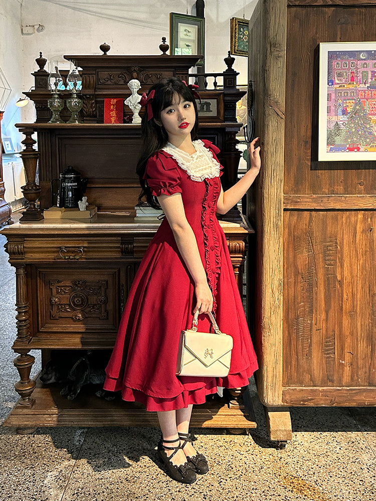 Long Version - Elegant Vintage Lolita OP - image 16